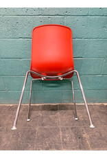 Vitra Hal Tube Stackable Chair in Brick