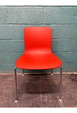 Vitra Hal Tube Stackable Chair in Brick