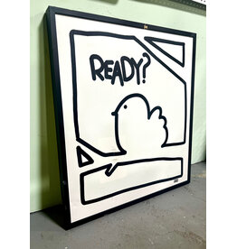 Framed drawing by Kenton Hoppas