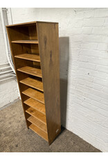 9-Shelf Wood Bookcase