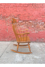 Wooden Spindle Back Rocking Chair