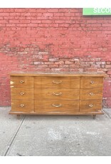 MCM Wavy 9 Drawer Dresser