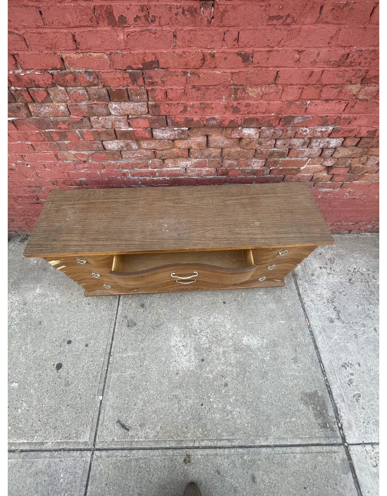 MCM Wavy 9 Drawer Dresser