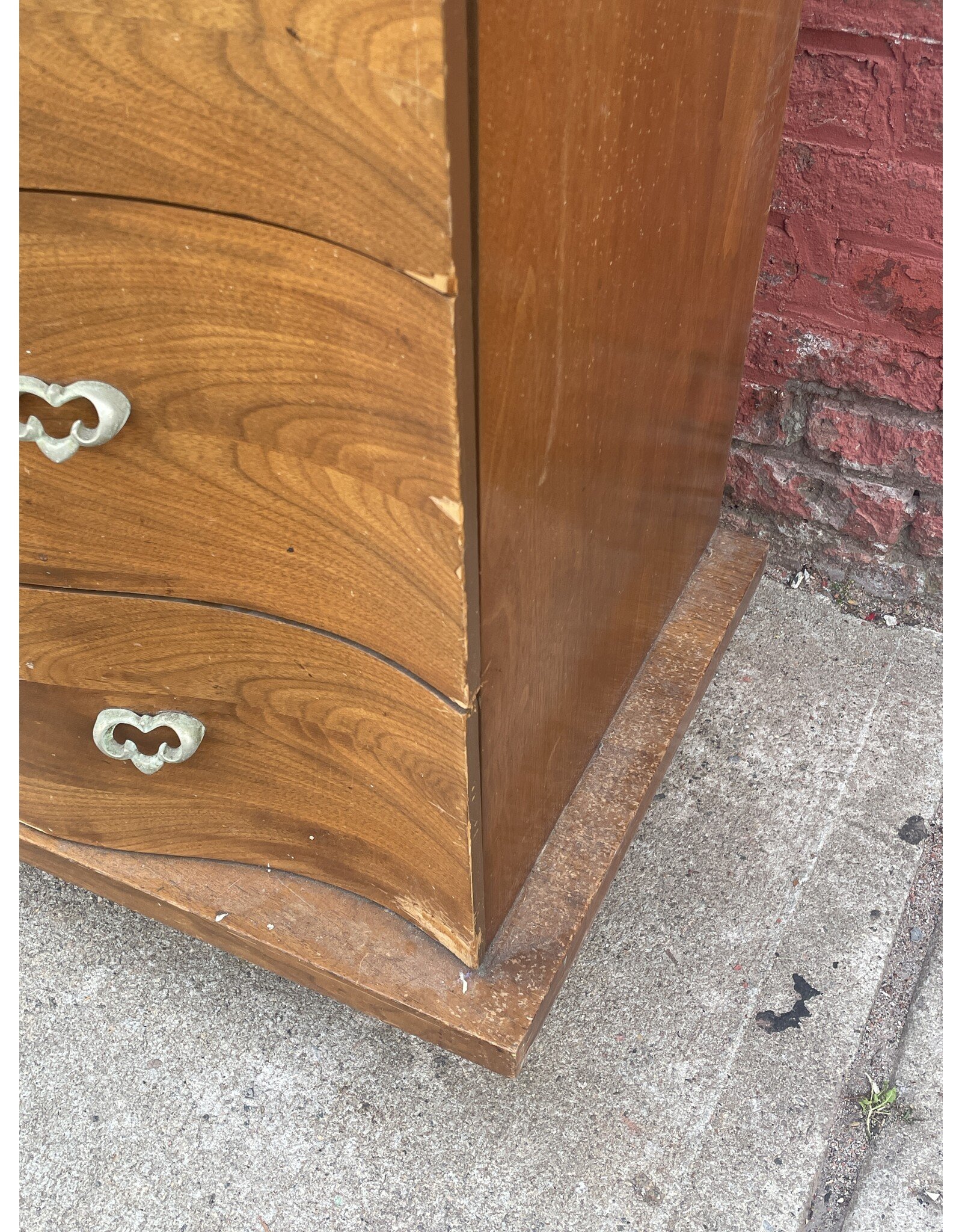 MCM Wavy 9 Drawer Dresser