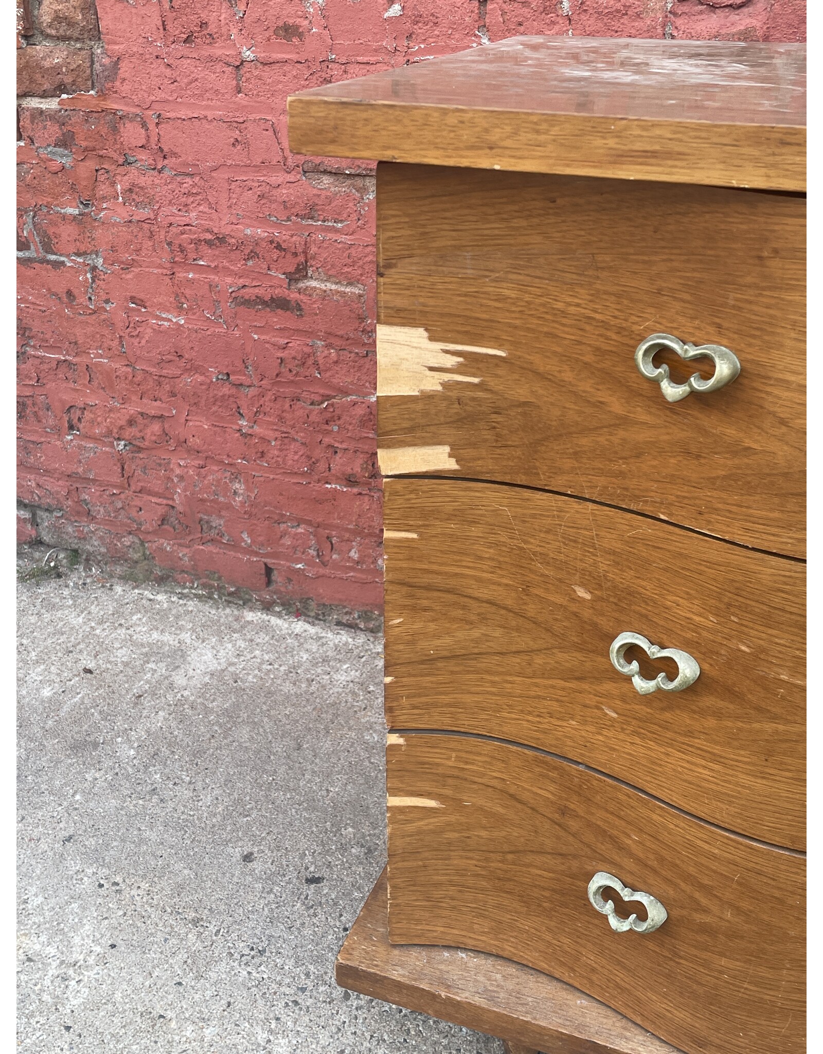 MCM Wavy 9 Drawer Dresser