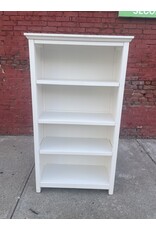 White 4-Shelf Book Shelf