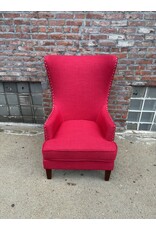 Elements International Cody Red Accent Chair