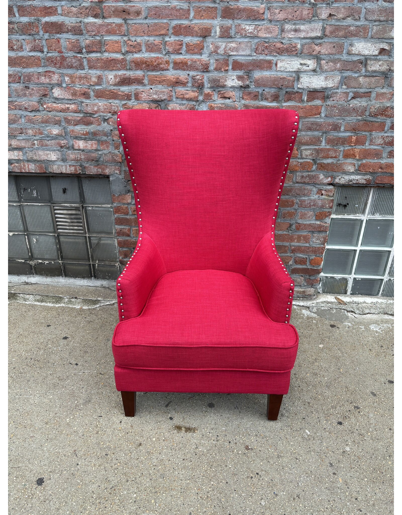 Elements International Cody Red Accent Chair