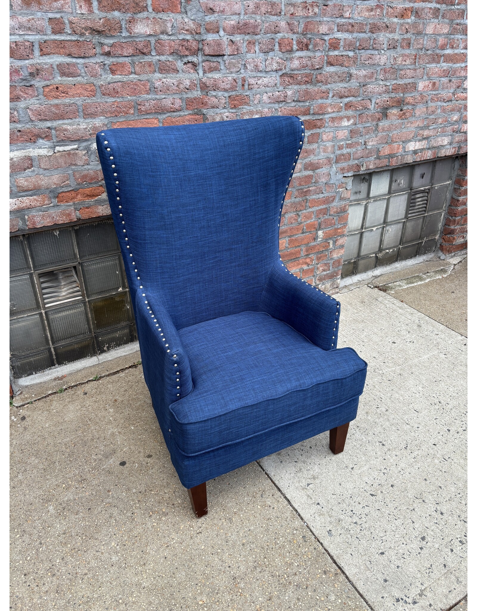 Elements International Cody Blue Accent Chair