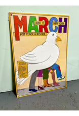March for Peace and Justice Poster, print on poster board