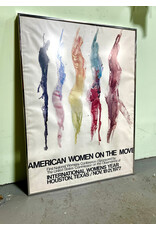 "American Women on the Move" from The First National Women's Conference, framed poster