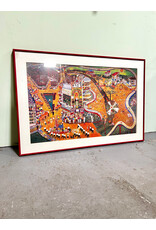 May Day by Ralph Fasanella, framed print