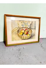 Refill the Fruit Bowl!, framed painting