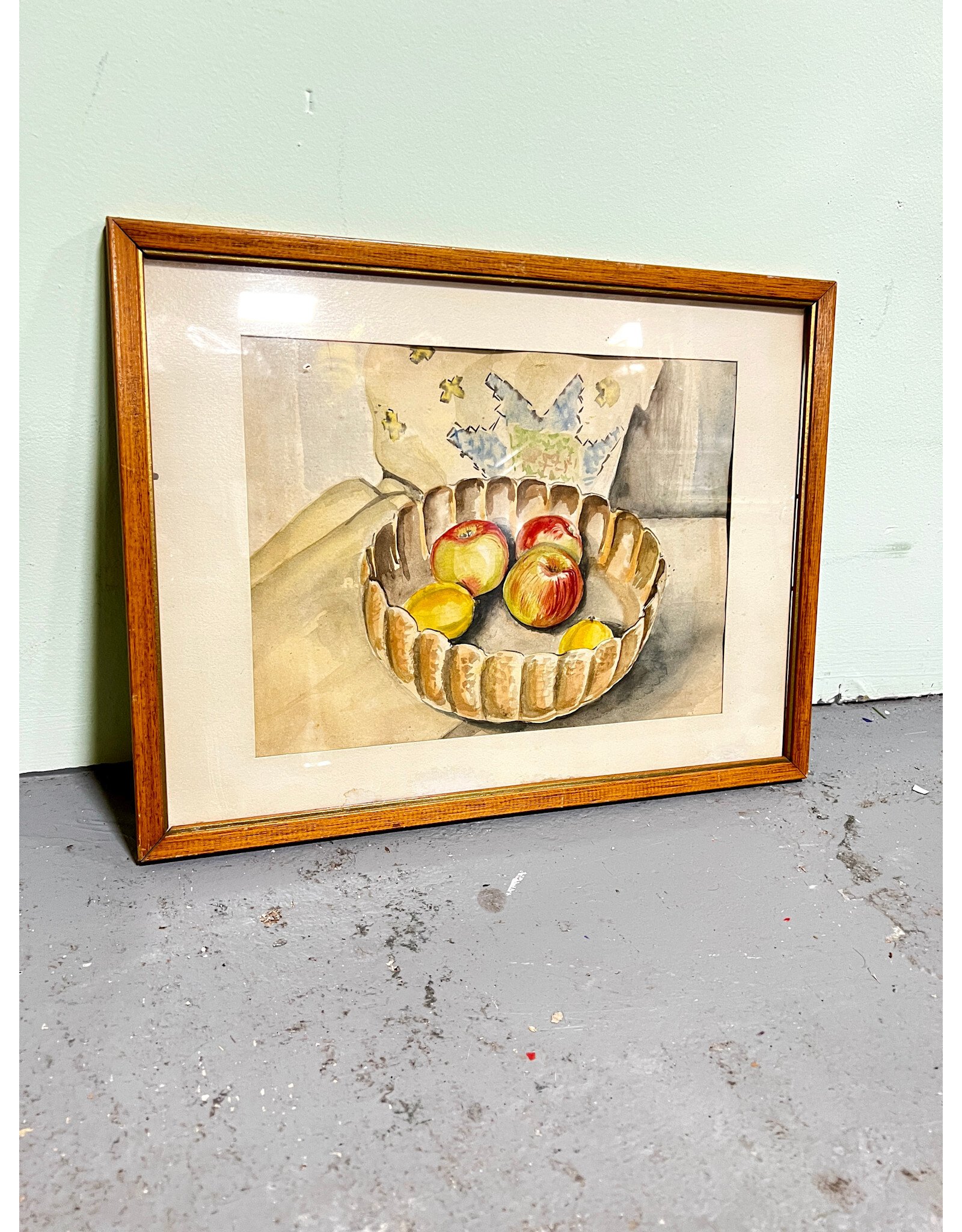 Refill the Fruit Bowl!, framed painting