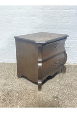 Baker Furniture Louis XV French Provincial 28 Bombe Nightstand
