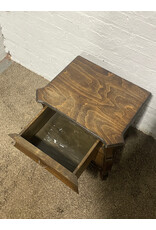 Baker Furniture Louis XV French Provincial 28 Bombe Nightstand