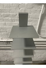 55"H Spine Grey BookCase