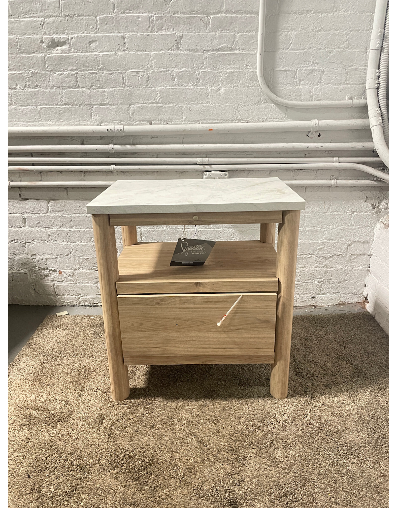 Ashley Cadmori One Drawer Charging Nightstand
