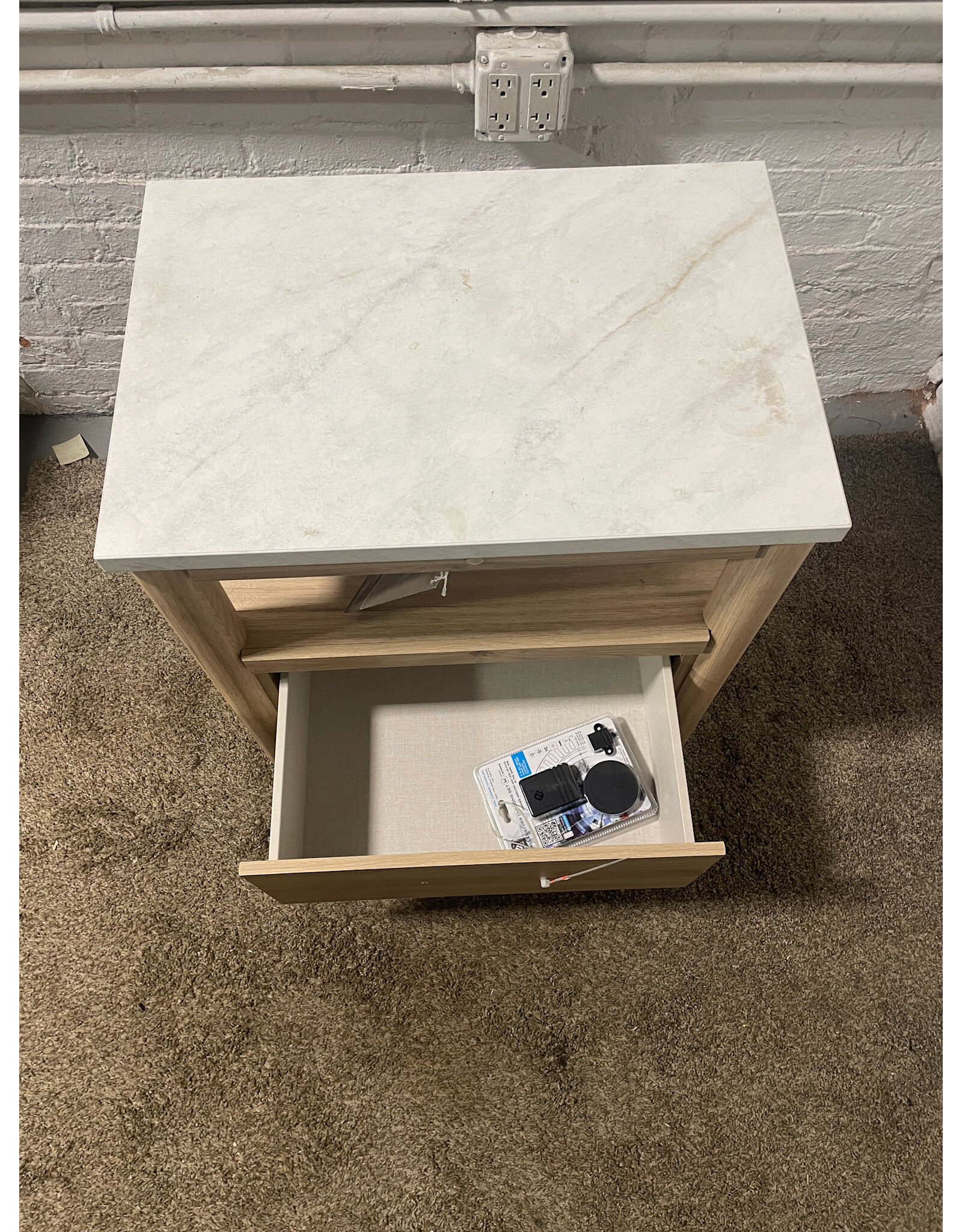 Ashley Cadmori One Drawer Charging Nightstand