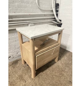 Ashley Cadmori One Drawer Charging Nightstand (missing handle)