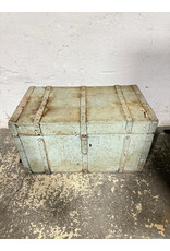 Antique Flat Top Trunk