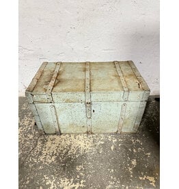 Antique Flat Top Trunk