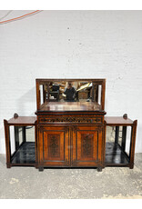 Charles X Ebonized Mahogany 4-Piece Sideboard Circa1840