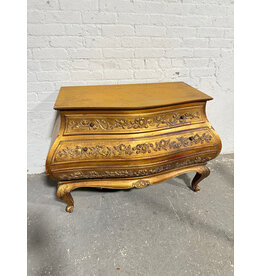 3-Drawer Yellow Commode