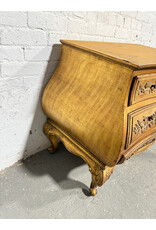 3-Drawer Yellow Commode