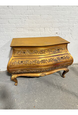 3-Drawer Yellow Commode