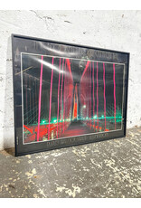 The Brooklyn Bridge Centenial, framed exhibition poster