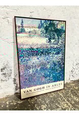 Van Gogh in Arles, framed exhibition poster
