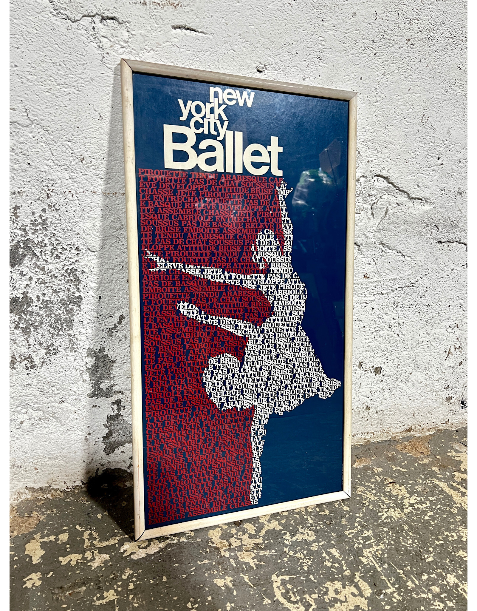 Framed New York City Ballet Poster