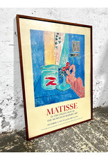 Matisse at the Museum of Modern Art, framed exhibition poster