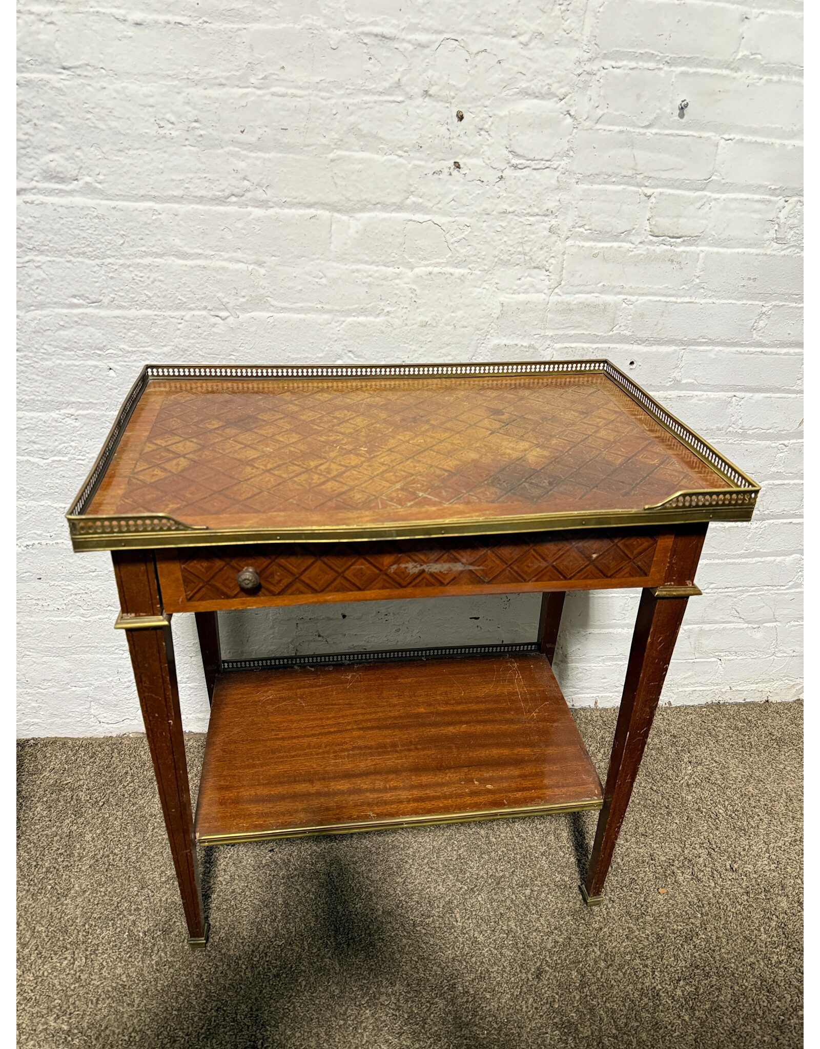 French Louis XVI Style Side Table