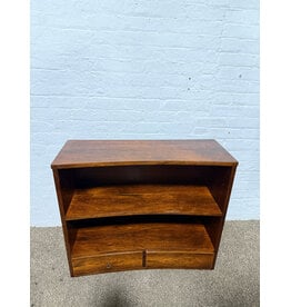MCM Style Wooden Shelf with Drawers