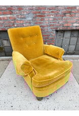 Mustard Yellow Modern Lounge Chair