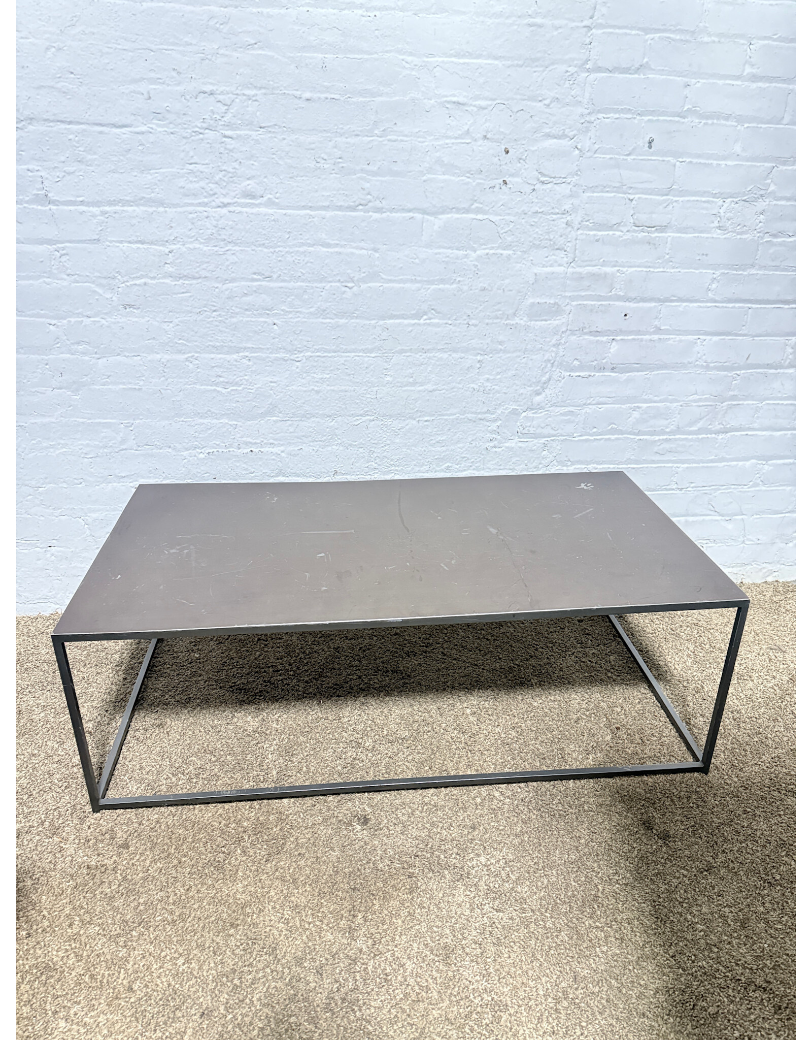 CB2 Mill Metal Coffee Table by CB2