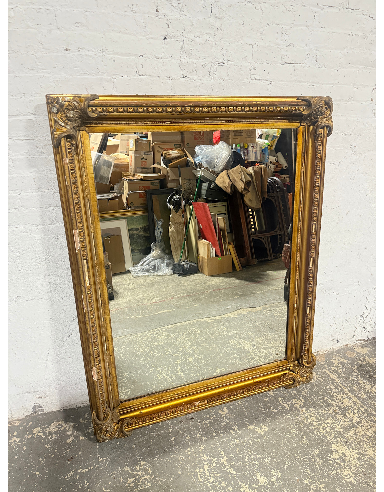 Vintage Style Labarge Style Beveled Standing/Hanging Mirror