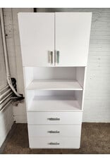 White Office Storage Cabinet