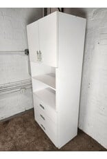 White Office Storage Cabinet