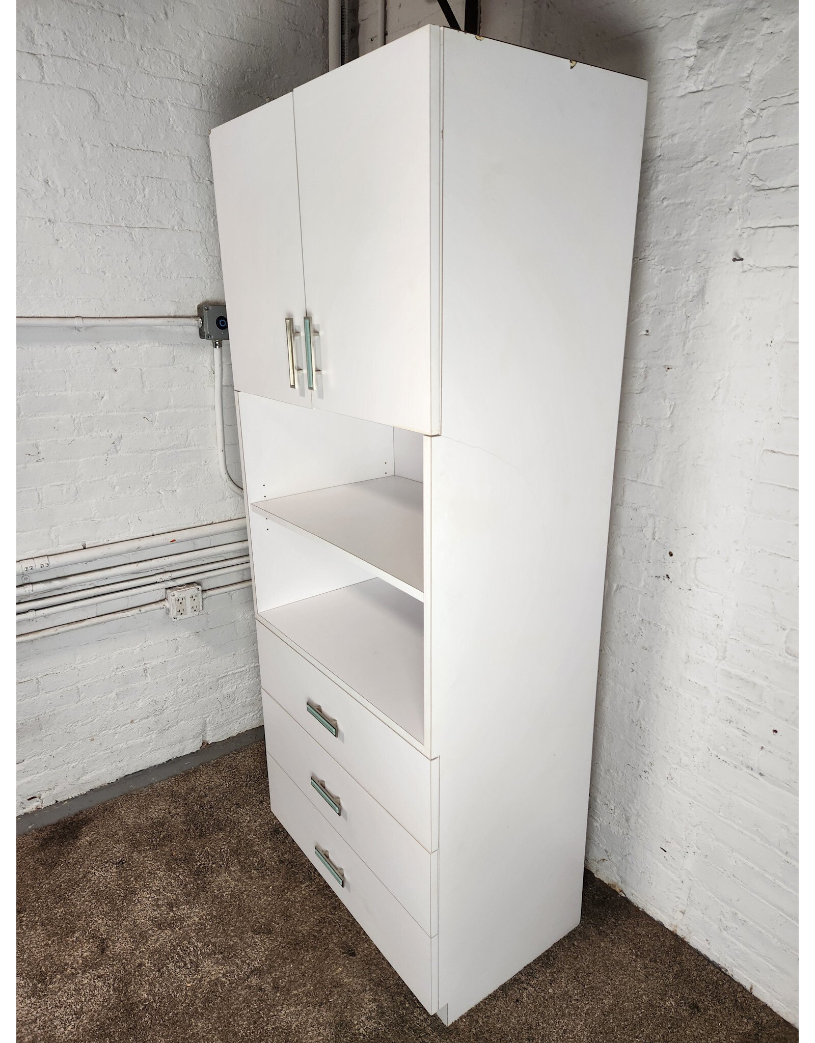 White Office Storage Cabinet