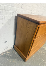 Lite Brown 3-Drawer Chest of Drawers