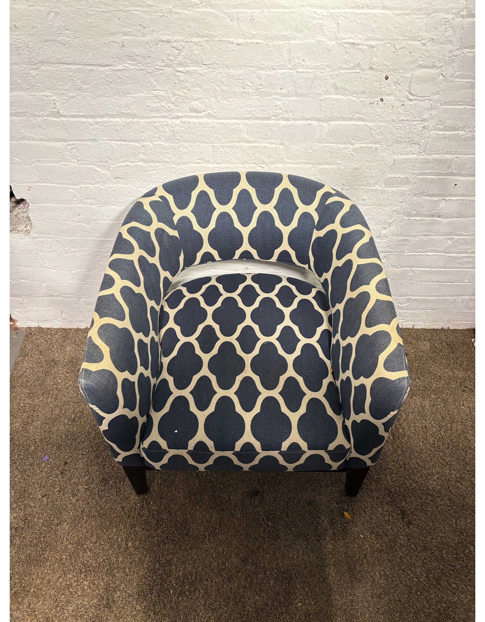 Patterned Accent Chair
