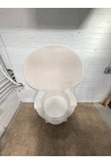 Cream Oversized Wingback Chair