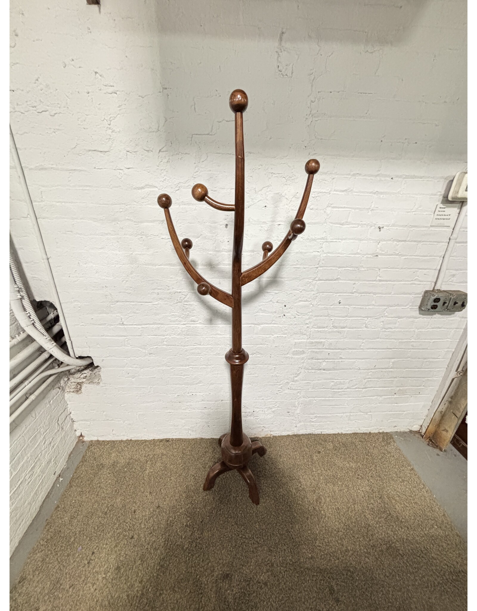 Wooden Coat Rack