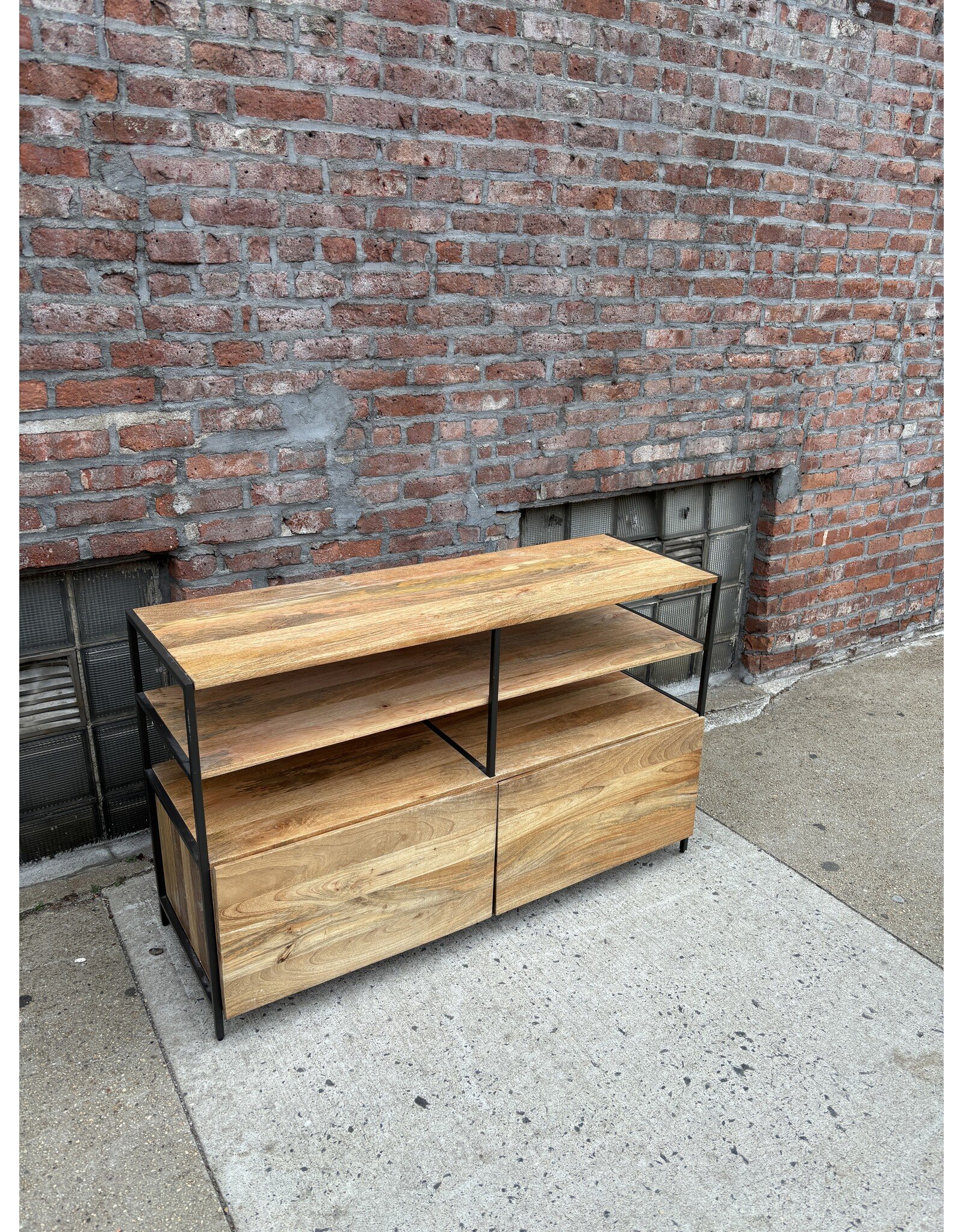 West Elm Industrial Modular Media Console