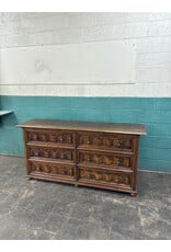 Carved Front Dresser