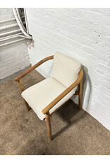 Baron Solid Rubber Wood Arm Chair