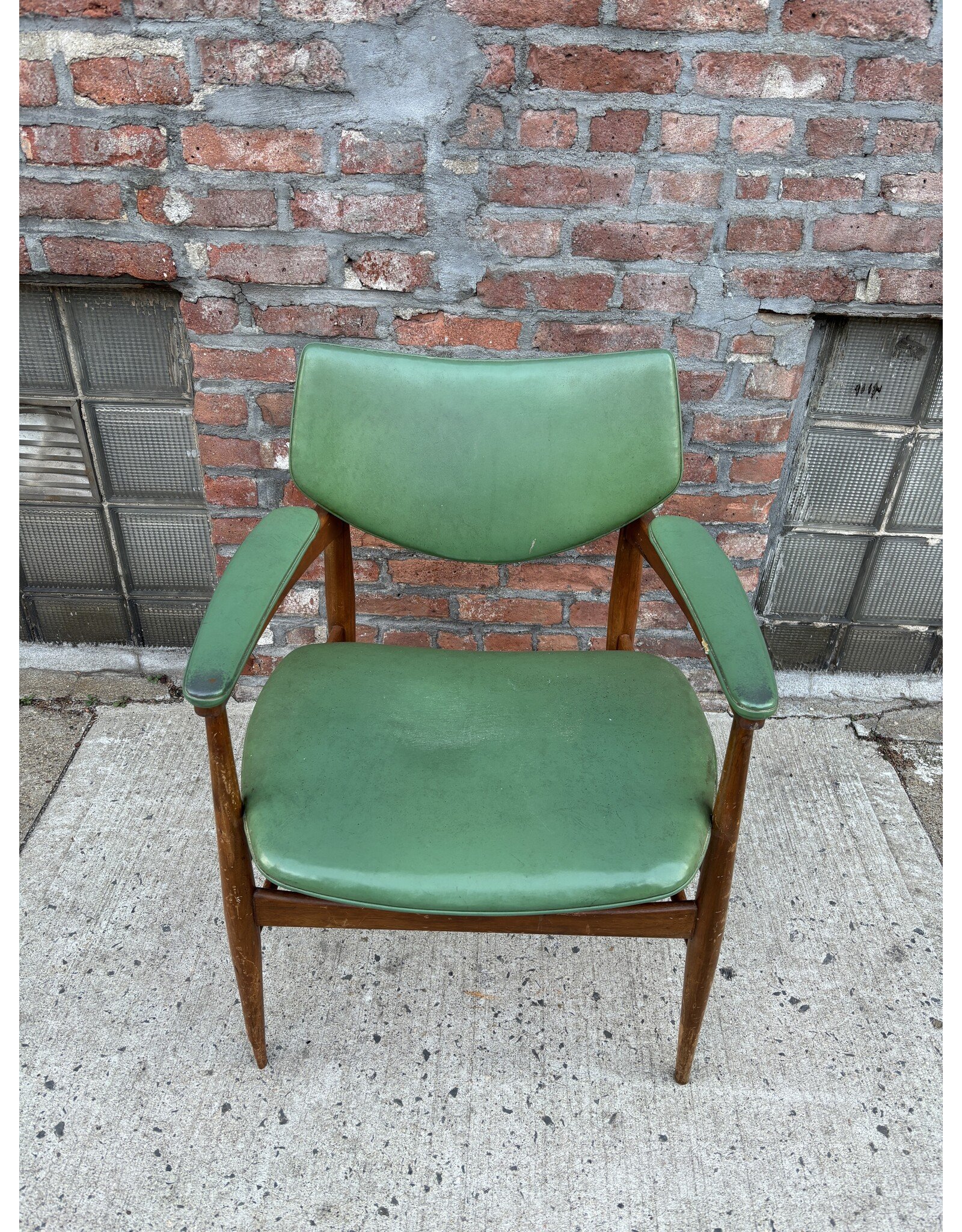 Green Mid Century Armchair